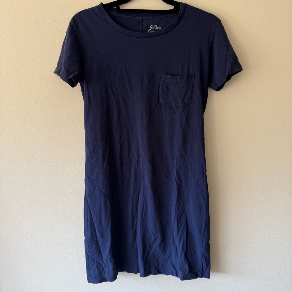 J. Crew Navy blue T-shirt Dress